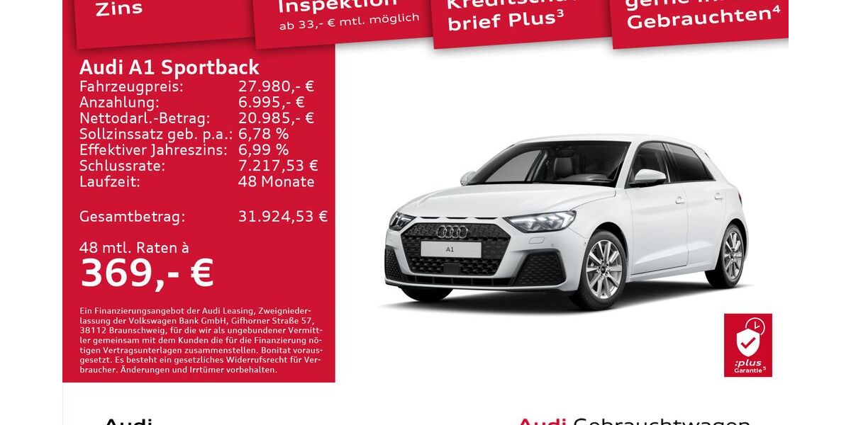 Audi A1 8.786 km 27.980 &euro; Dresden 01169