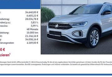VW T-Roc 6.900 km 33.919 &euro; Radeberg 01454